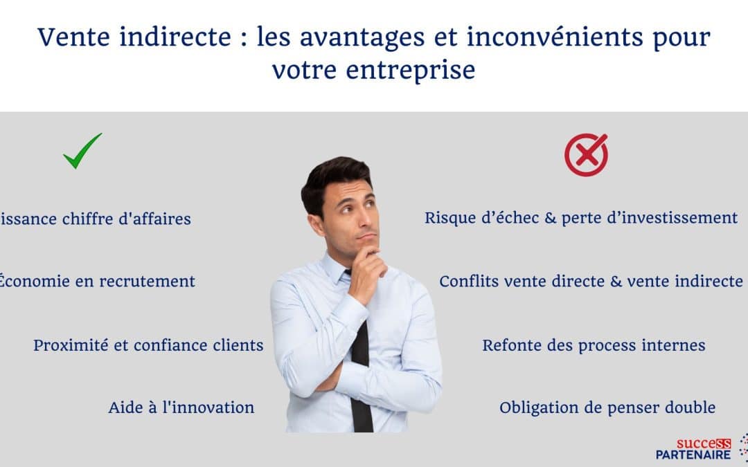 Avantages et inconvénients de la vente indirecte pour votre entreprise